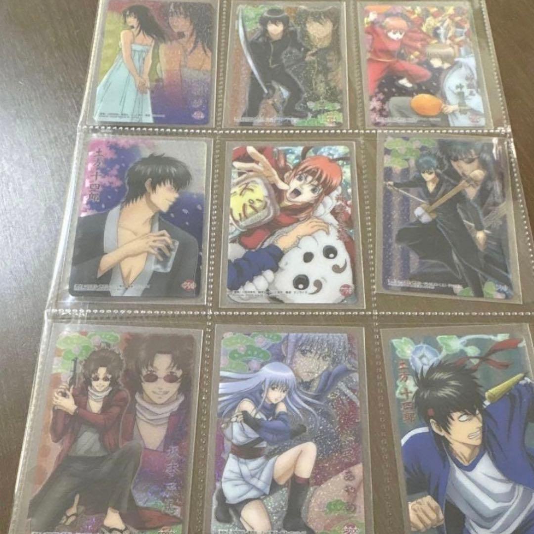 銀魂カード類、缶バッジ色々まとめ売りセット