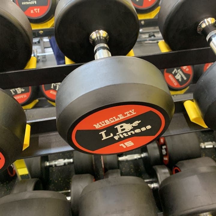 ラバーダンベル　22.5kg kg 25kg kg  27.5kg 各2個