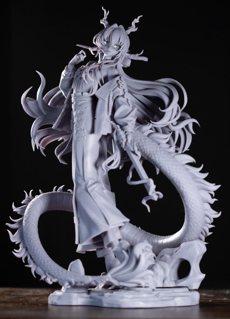 1/7　未塗装 未組立　フィギュア　ガレージキット　シュウ 　アークナイツ