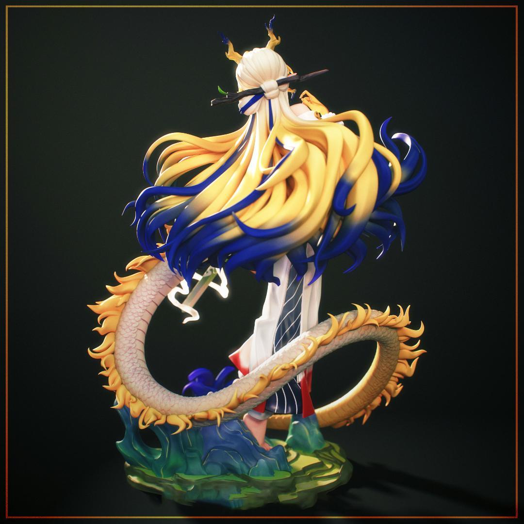 1/7　未塗装 未組立　フィギュア　ガレージキット　シュウ 　アークナイツ