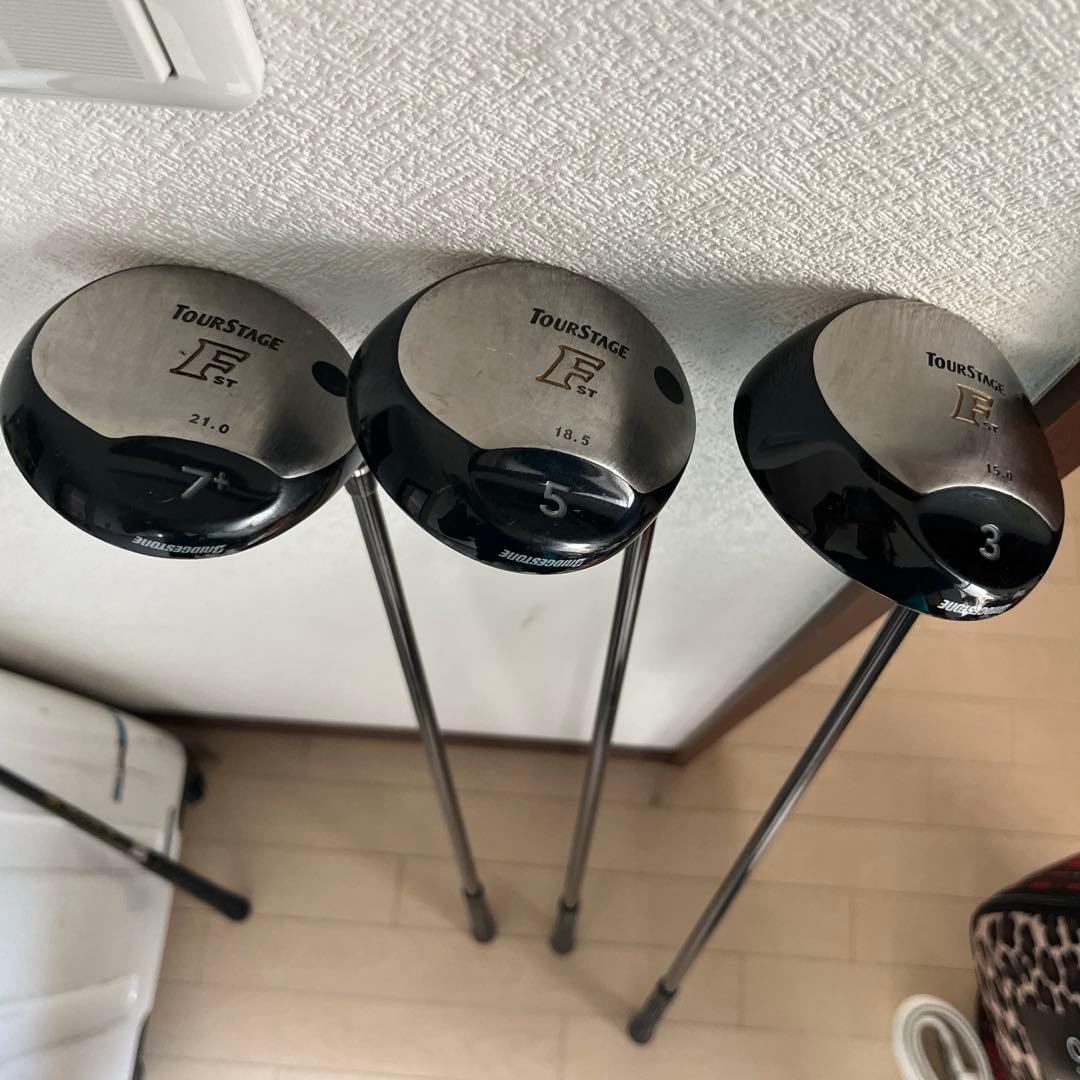 NEW BALANCE BSTN906 ゴルフバッグ、クラブ一式