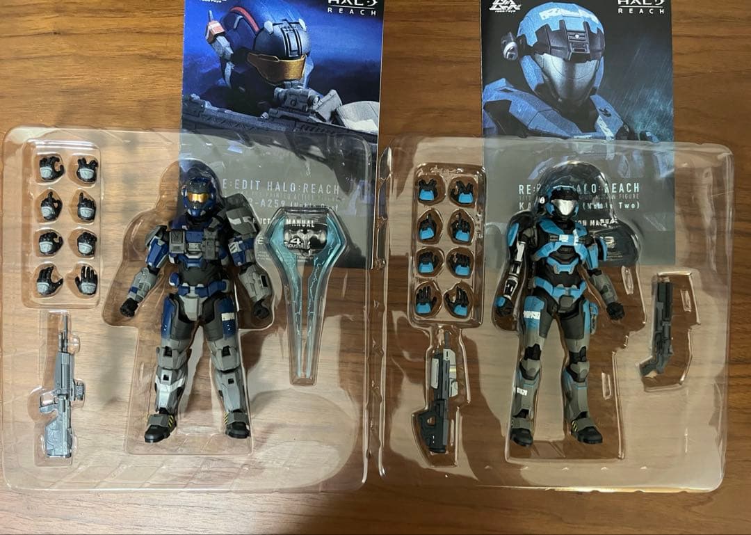 RE:Edit halo:reach 可動フィギュア 6体セット