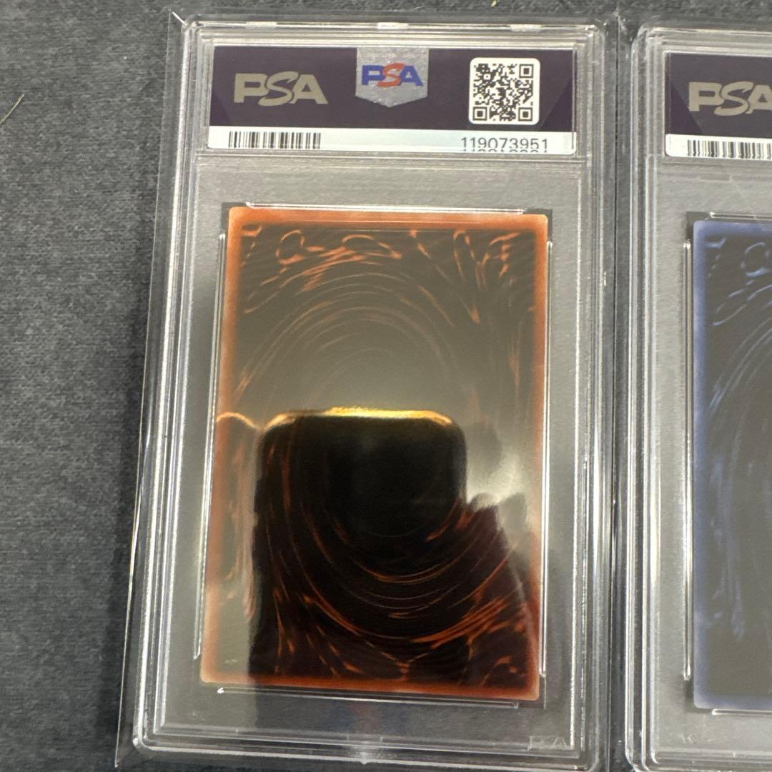 【PSA8.10】連番　遊戯王　三幻神　オシリスオベリスクラー　初期シークレット