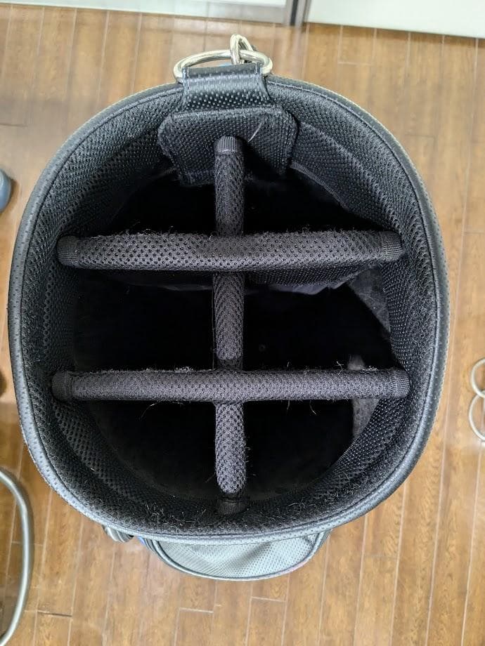 le coq sportif ゴルフキャデイバッグ ブラック/ブルー