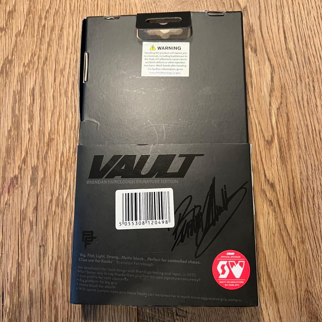 未使用 DMR ペダル Vault Brendog Pedal マットブラック
