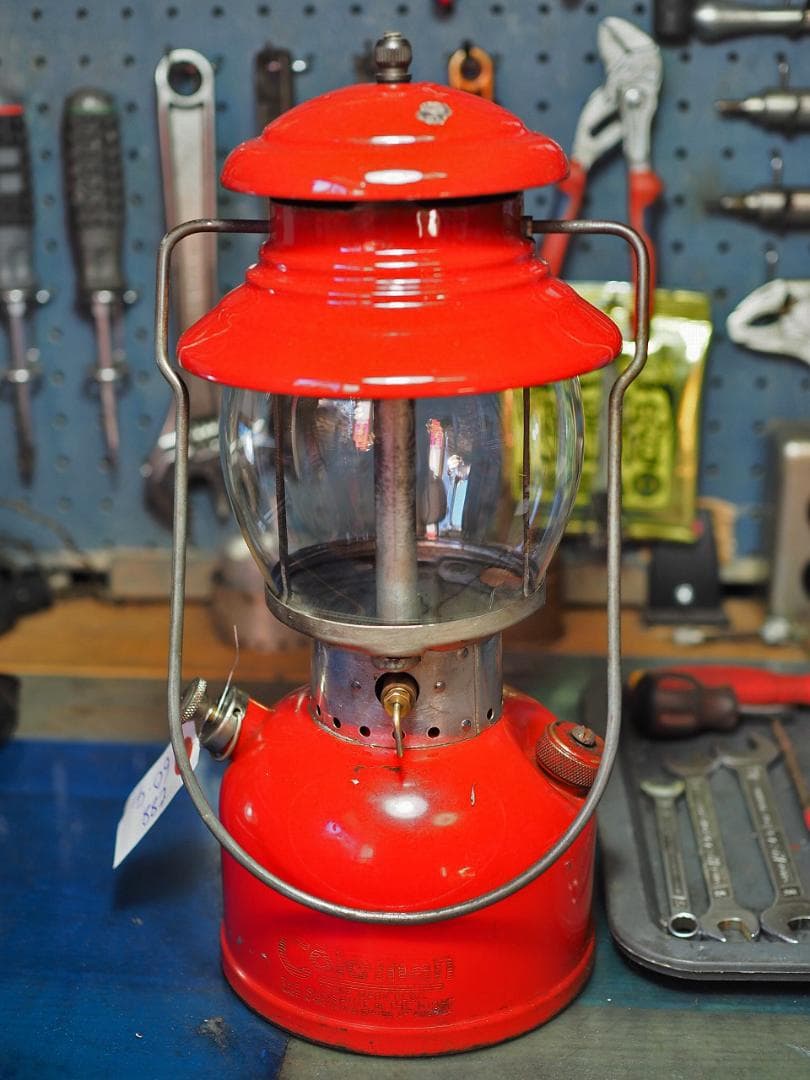 絶好調1960年4月 コールマン 200A ランタン（イエローボーダー） t88