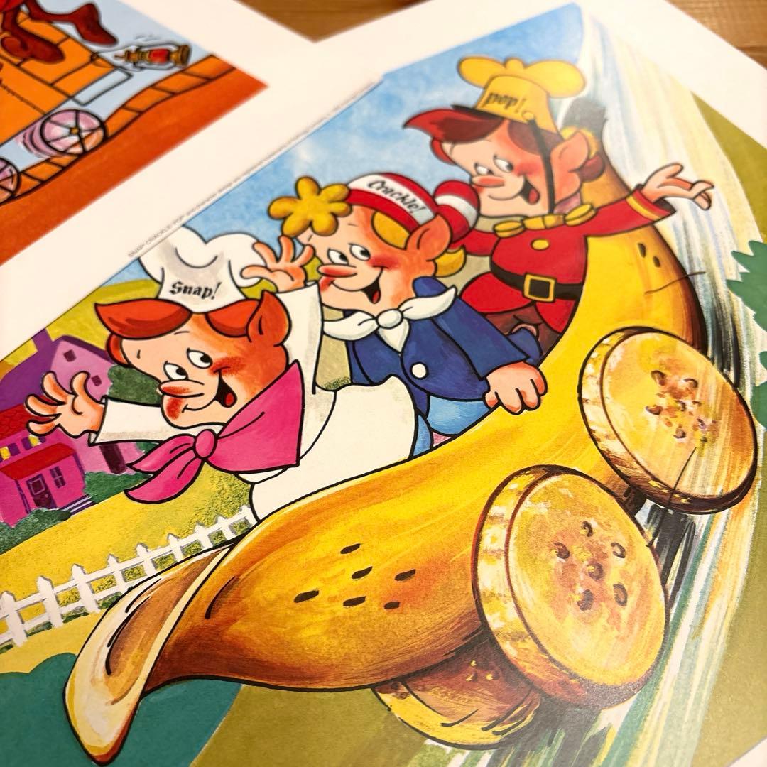 ケロッグ　スナップクラックルポップ　ディスプレイ　ポスター　セット　アメトイ