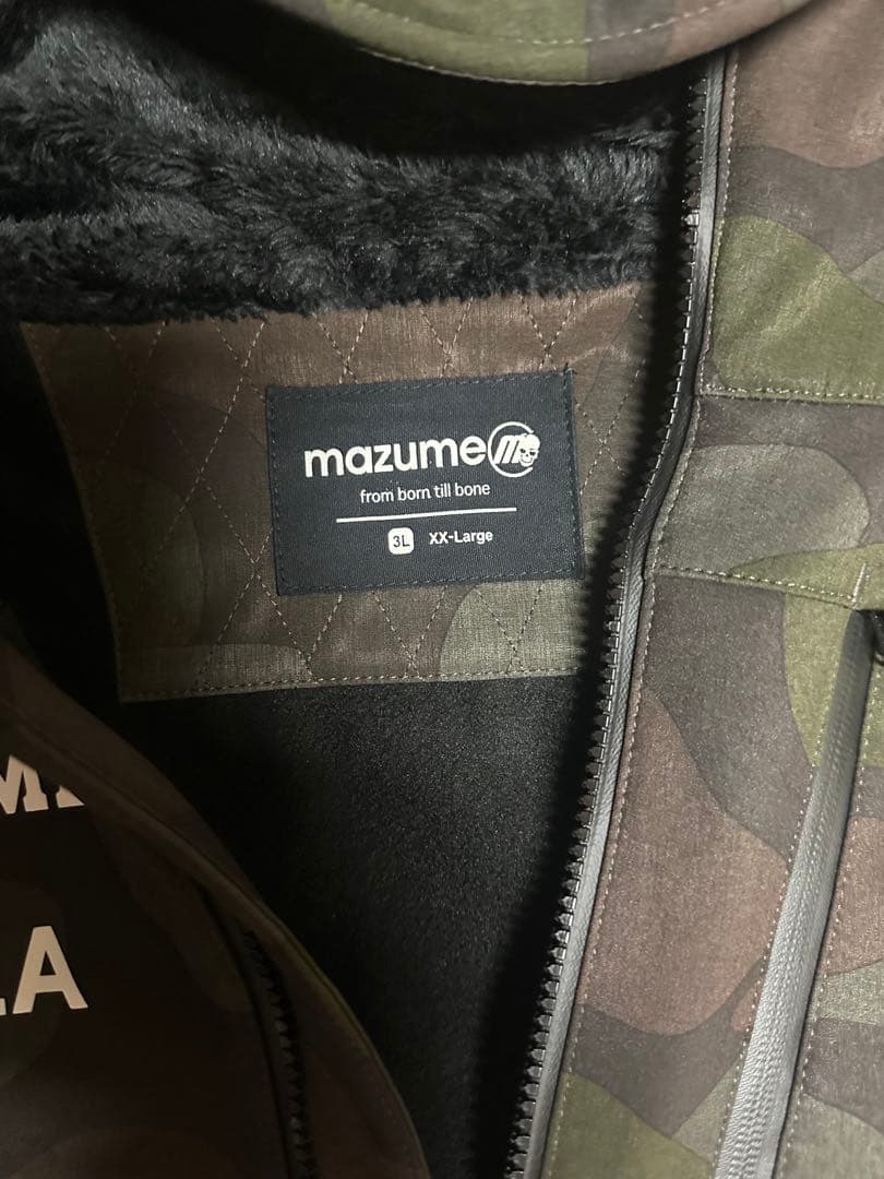 MAZUME X NABLA 迷彩パーカー XX-Large