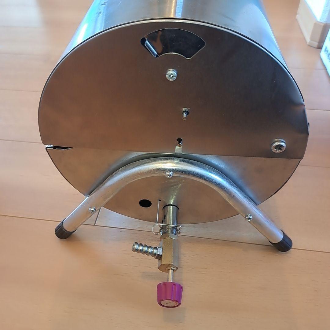 カリフォルニア パティオ 溶岩石 BBQグリル 遠赤外線 ボンベ式BBQコンロ