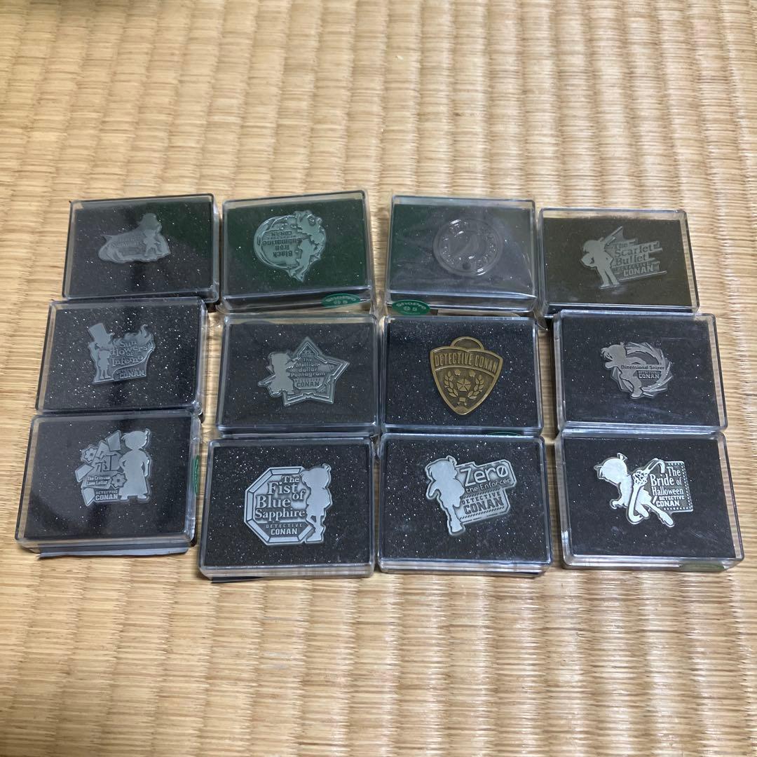 名探偵コナン 映画 ピンバッジまとめ売り