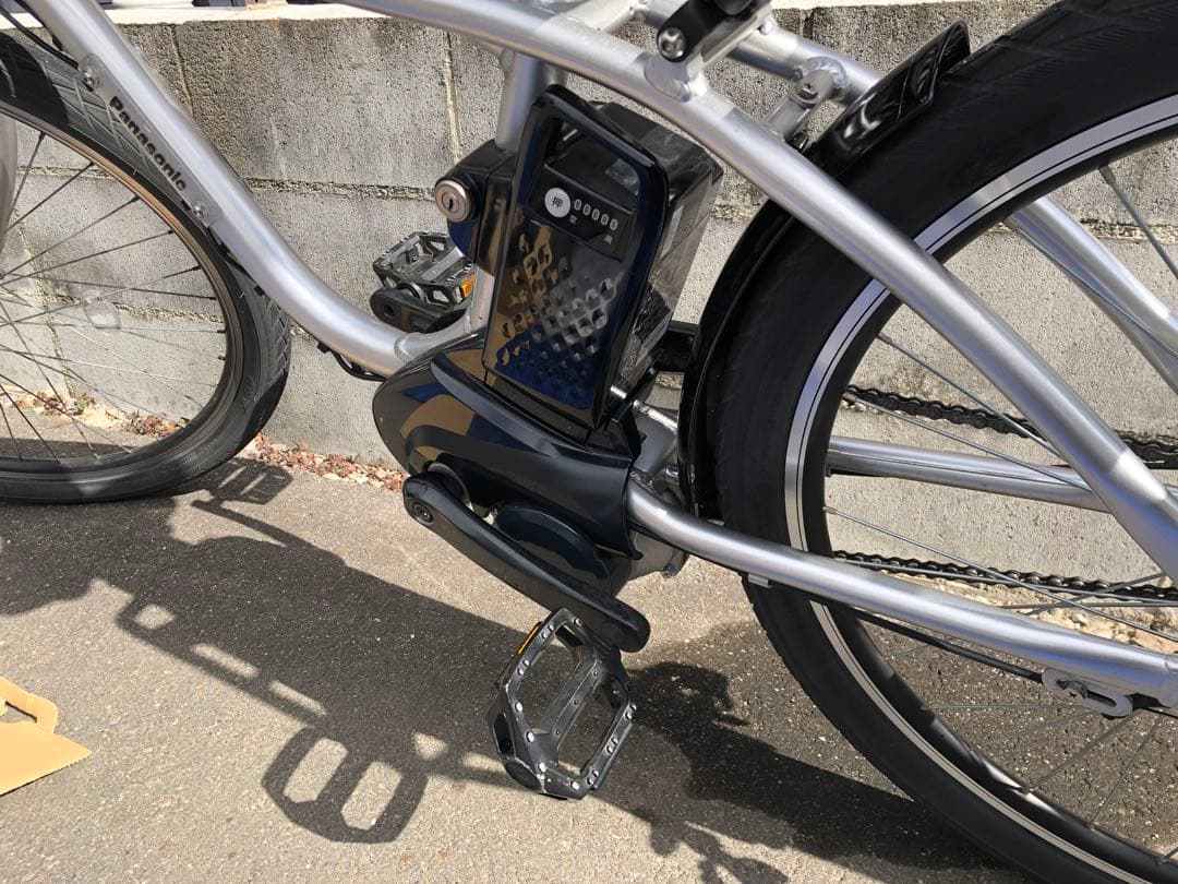 引き取り限定　パナソニック　BP02 ビームス　シルバー　電動自転車