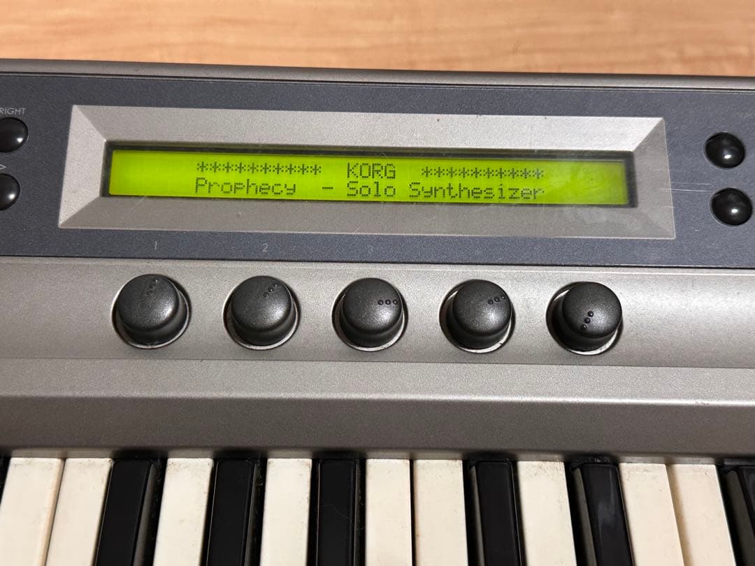 KORG Prophecy 現状品｜音量小｜電池交換済み｜本体＋ACコード