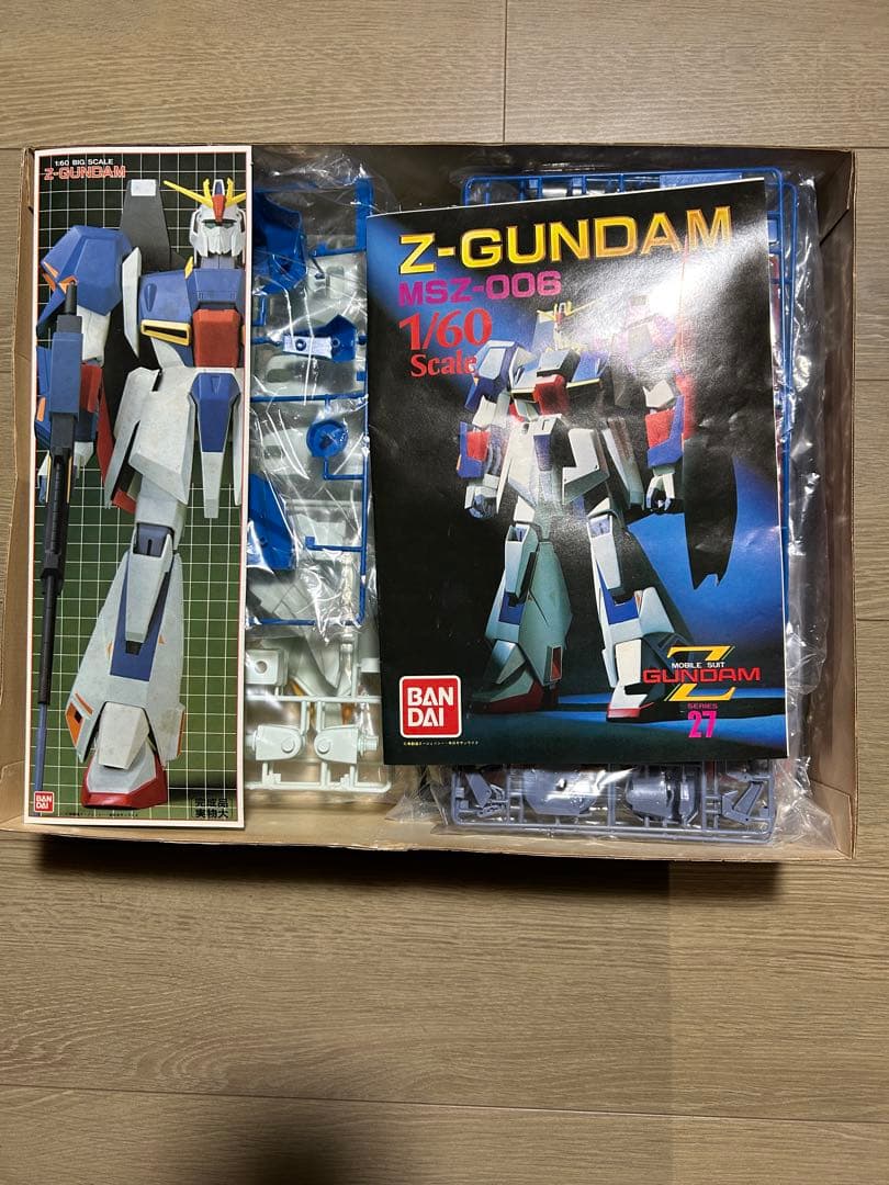 BANDAI Z-GUNDAM MSZ-006 1/60・ジャンク品