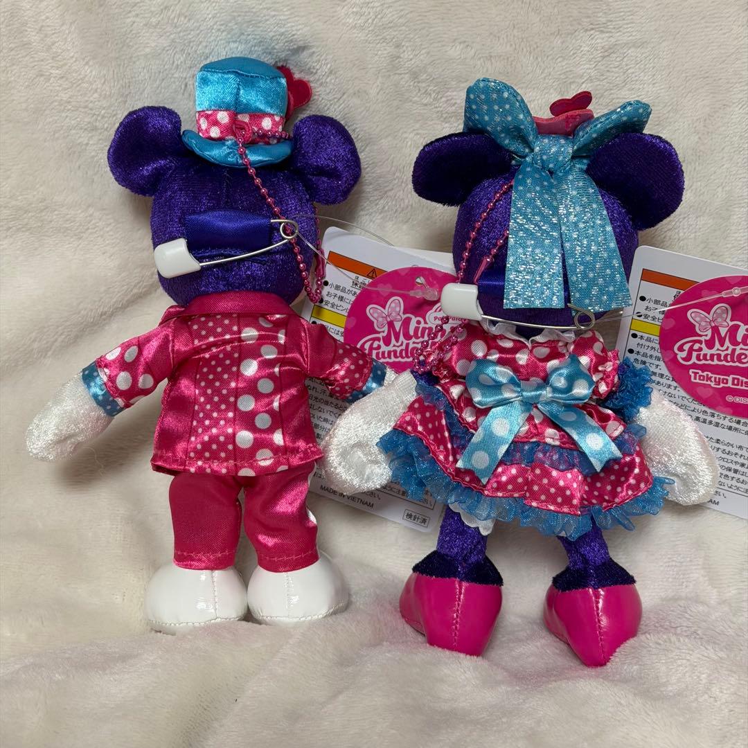 パルパルーザ　ミニーのファンダーランド　ぬいぐるみバッジ　ミッキー・ミニー