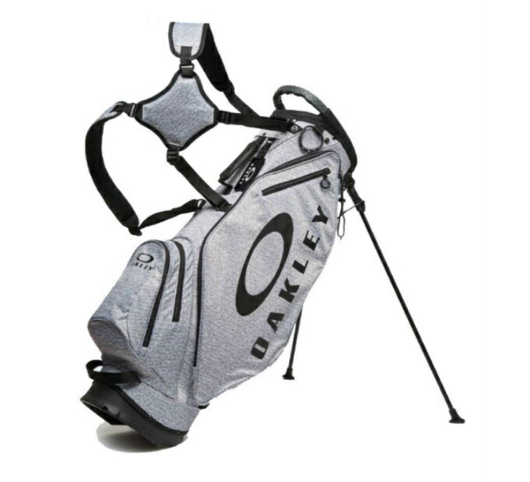 OAKLEY グレー キャディバッグ スタンド付き