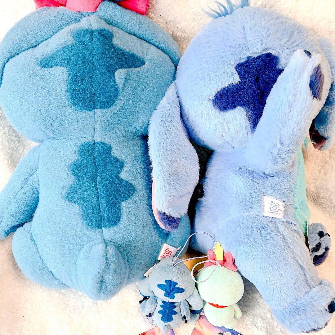 Disney Stitch スティッチ ぬいぐるみ&マスコット 4点 セット