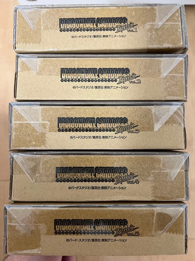 ドラゴンボールカードダス 第1弾〜第5弾 5パックセット
