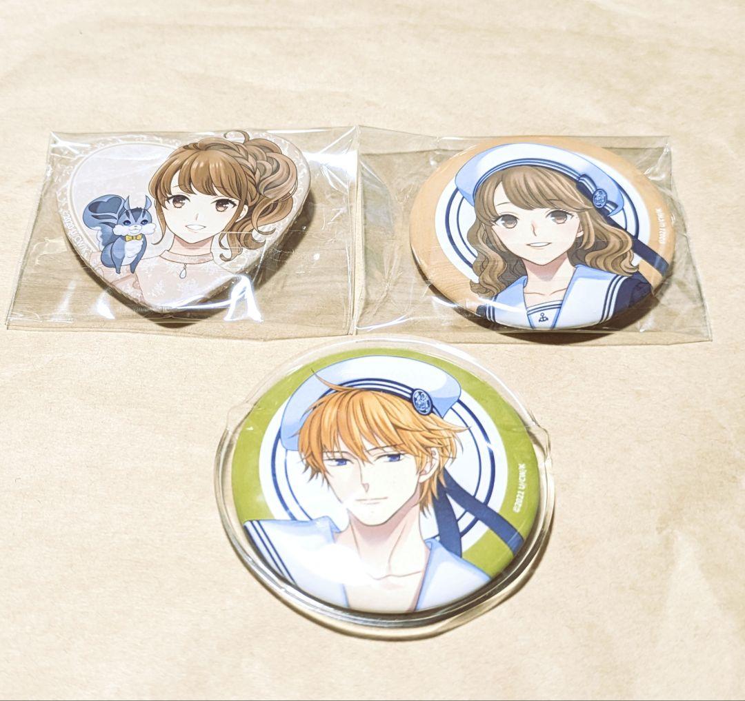 ブラコン　缶バッジ　棗&絵麻