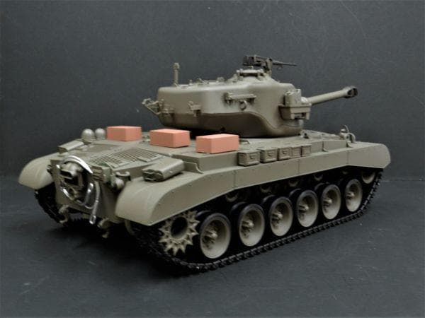 技術基準適合証明済 Henglong 1/16 アメリカ M26 パーシング