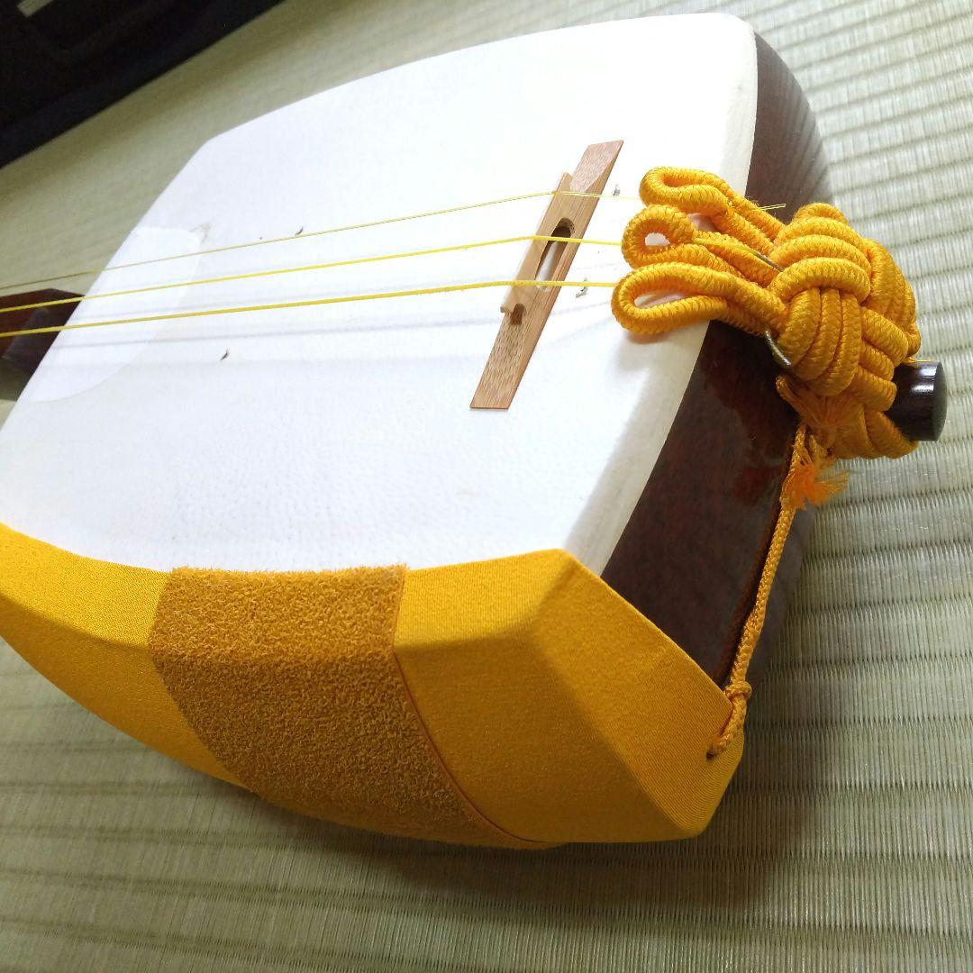 ✨ 美品 ★三味線 & ケース付 【短棹寄り】