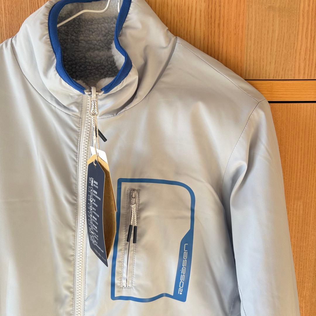 ROSASEN 新品未使用リバーシブルジャケット　ライトグレー　メンズM