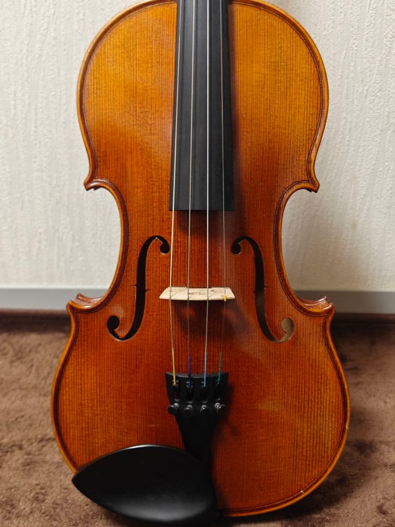 WALTER MAHR #5 4/4 バイオリン　弓ケース肩当松脂セット