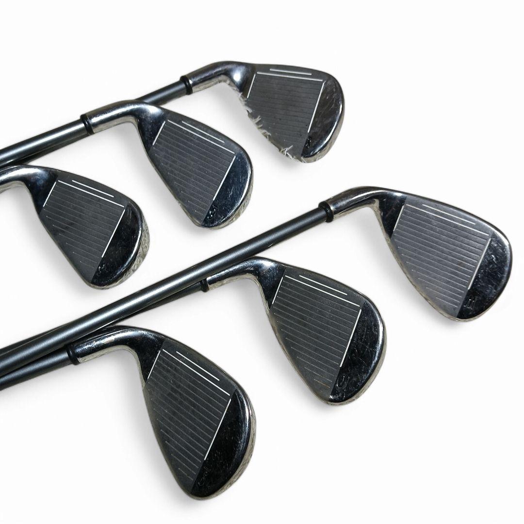 Callaway BIG BERTHA アイアンセット　ゴルフバッグ レザー