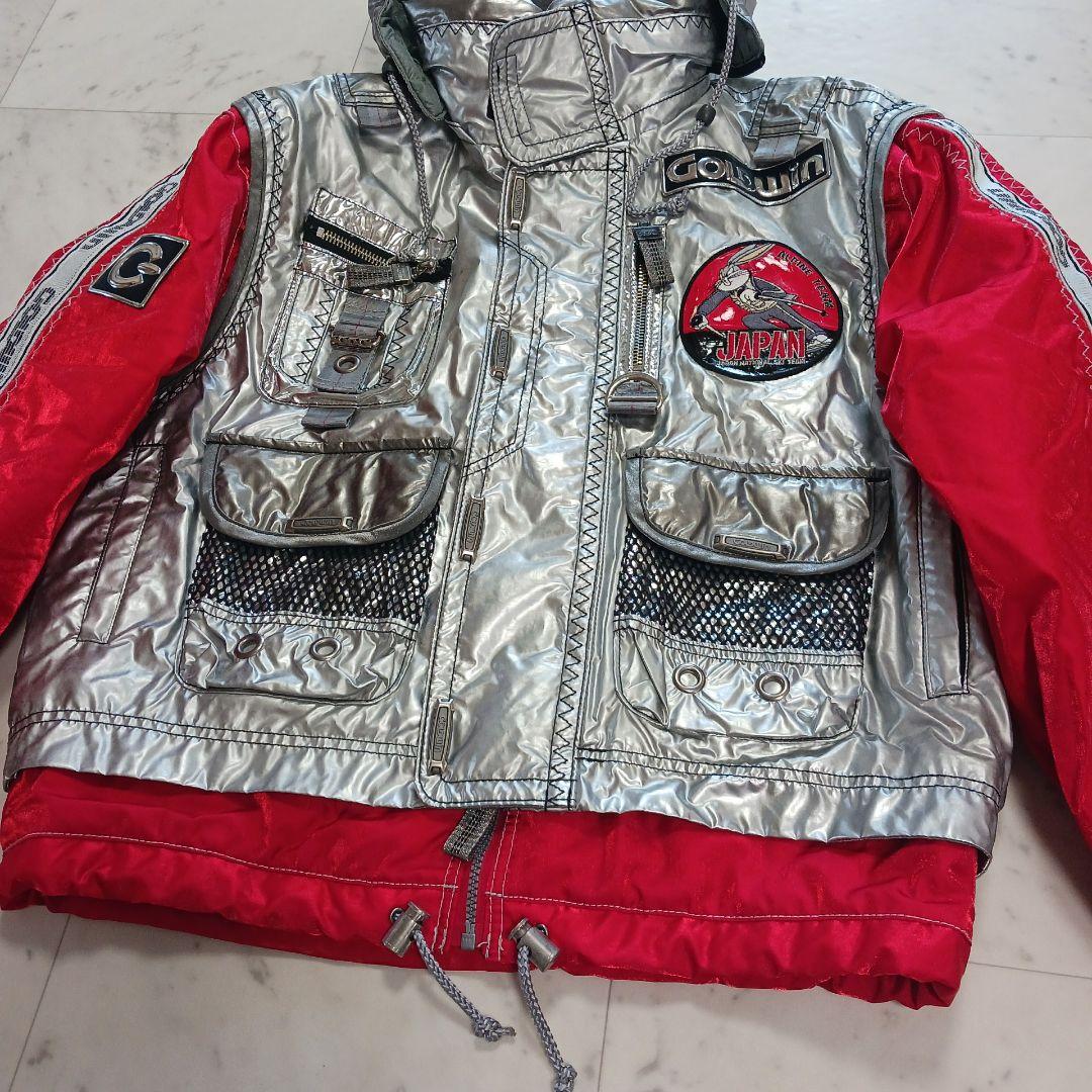 【90s 日本製】GOLDWIN 日本代表 スキーウェア 上下　バックスバニー