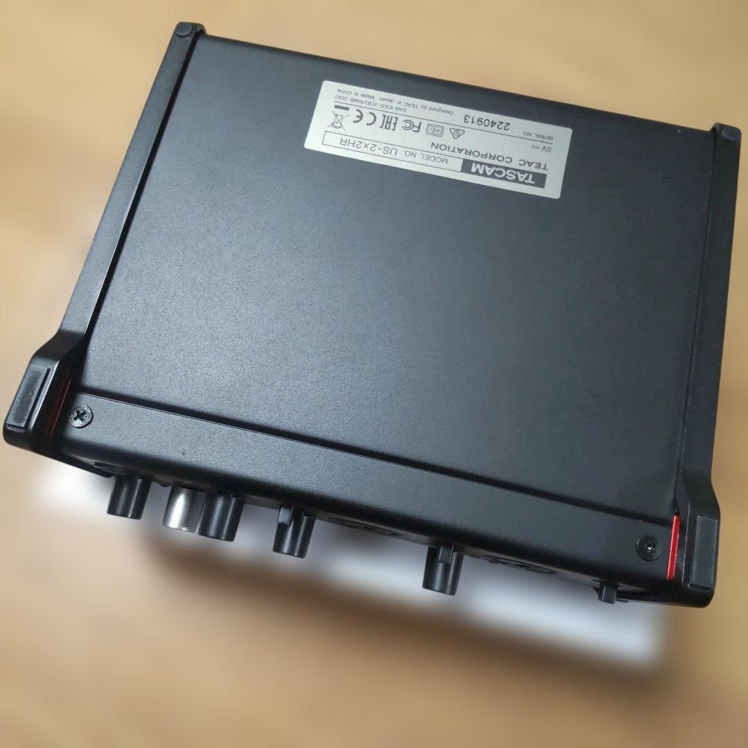 TASCAM US-2x2HR　オーディオインターフェイス DTM・DAW