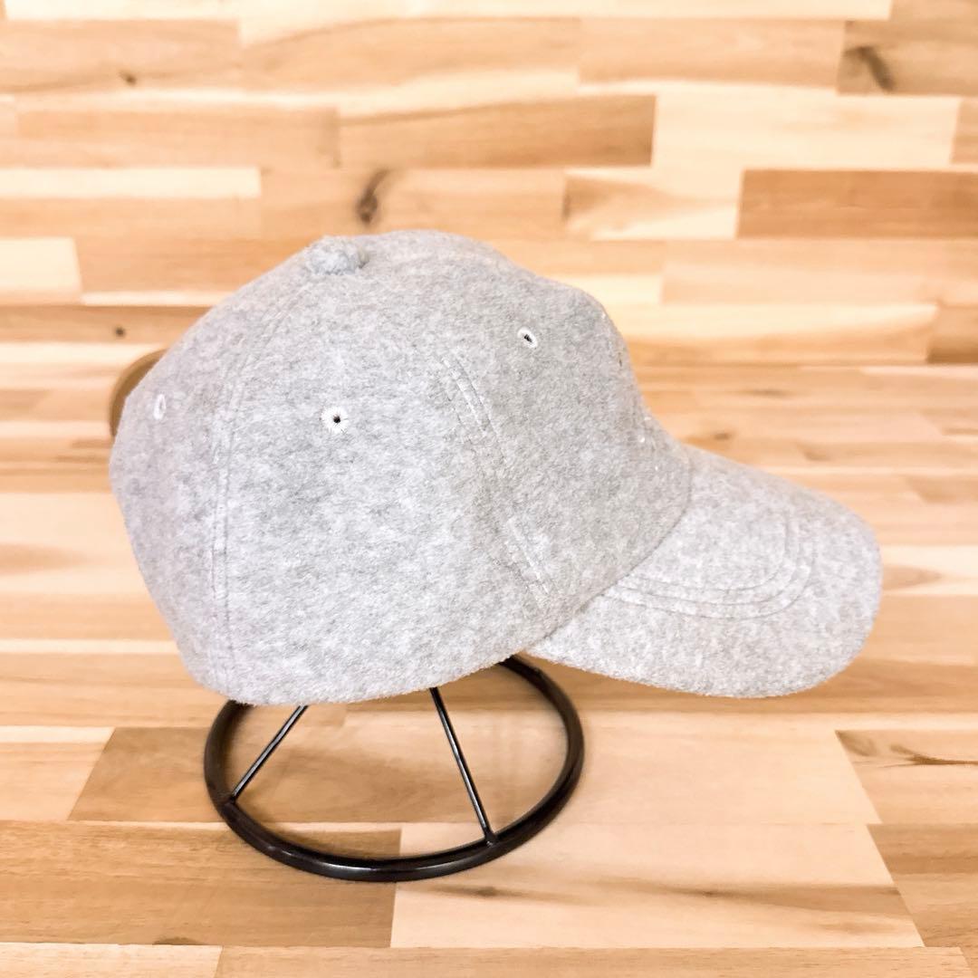 レア/廃番【マークアンドロナ】スカル ロゴ フリース キャップ ゴルフ グレー