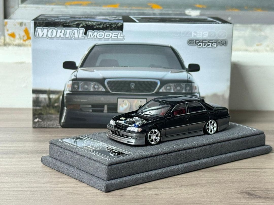 Mortal Model 1/64 JZX100 Cresta 限定版　黒