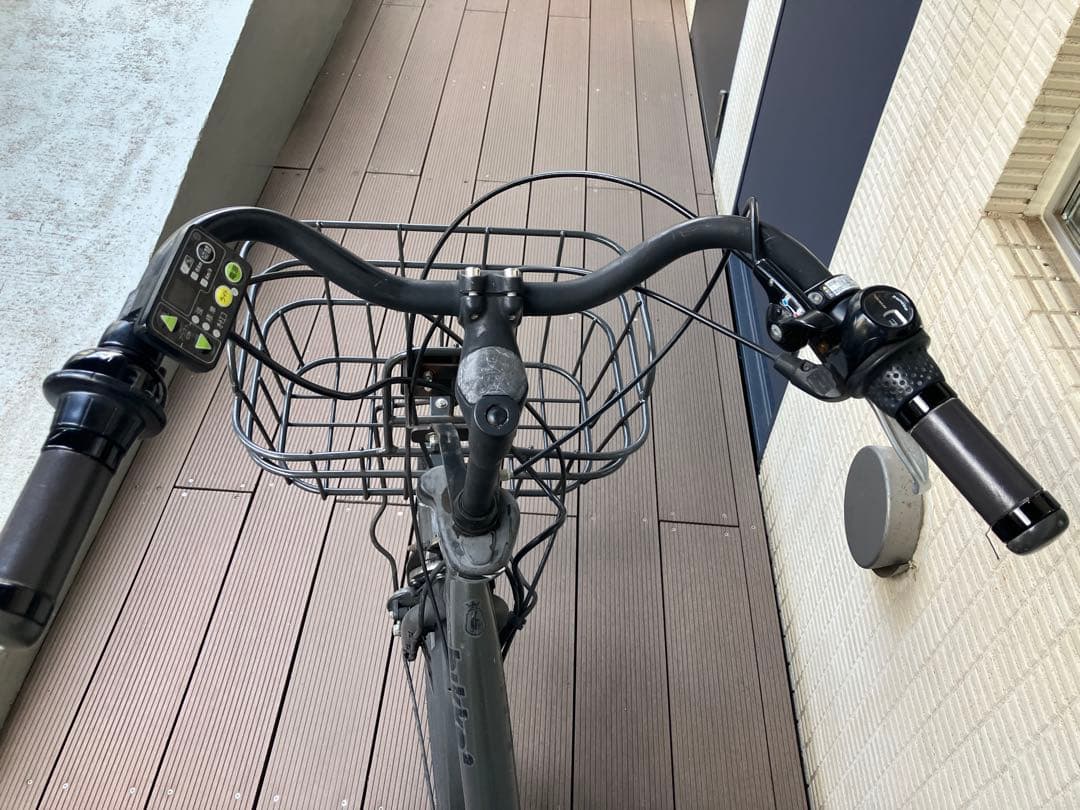 世田谷区　引き取り限定　ビッケ　bikke 子乗せ電動自転車　不具合有り