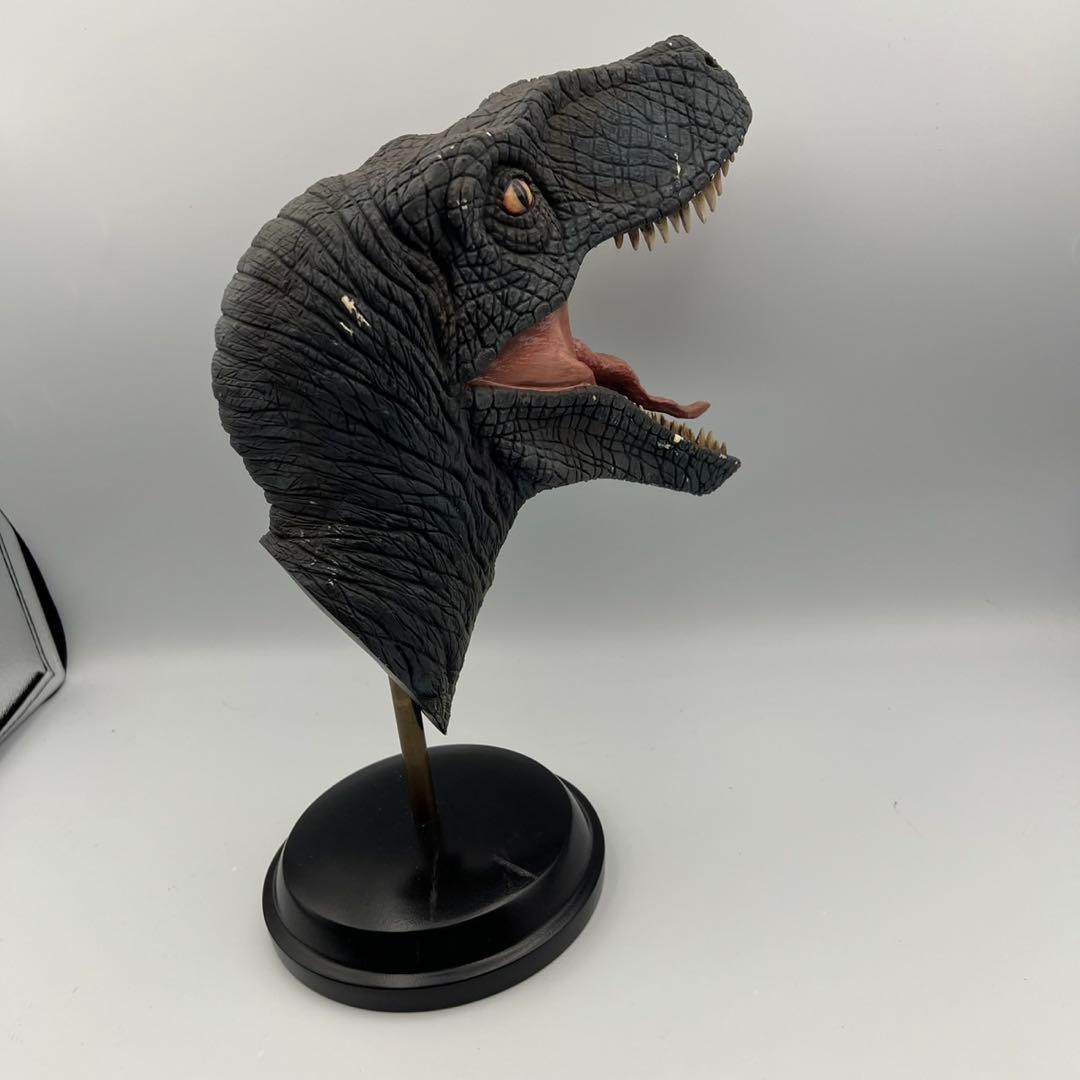 恐竜　ラプトル　大型バスト　1/2　？　フィギュア　検　現状品