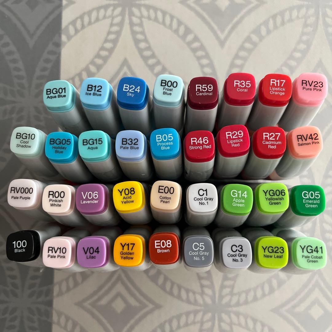 Copic .TOO バリオスインク 35本 25cc バラ売り可