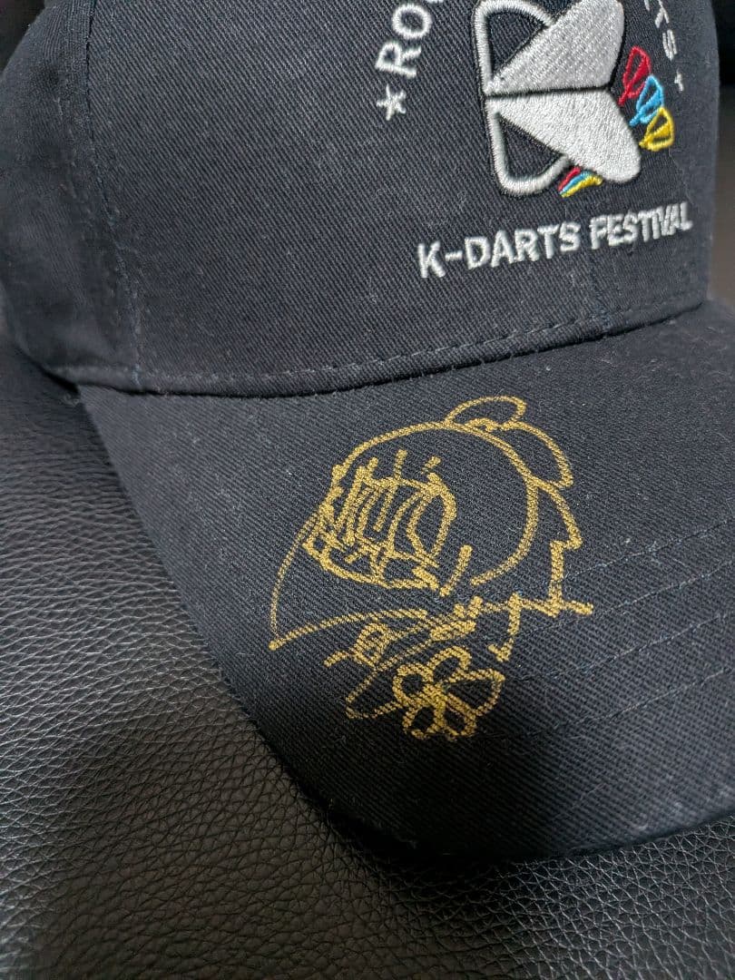 牧野選手&大内選手サイン入りKDARTSキャップ