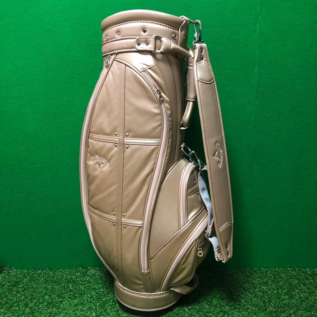 Callaway ‼️ キャディバッグ シャンパンゴールド 8インチ 5分割