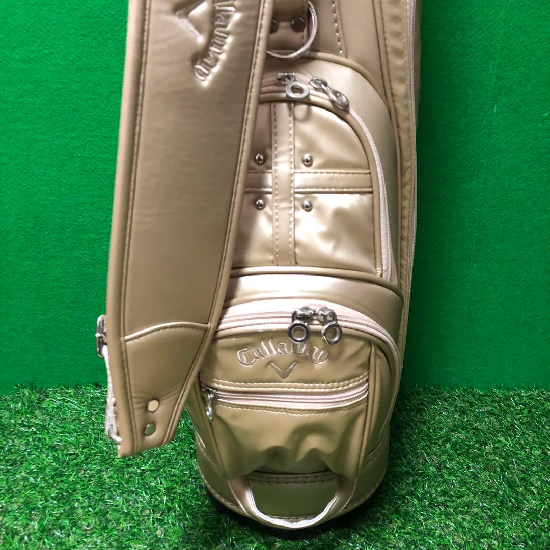 Callaway ‼️ キャディバッグ シャンパンゴールド 8インチ 5分割