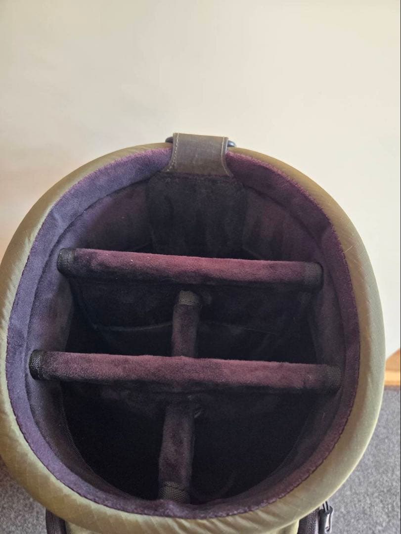 BRIEFING キャディバッグ オリーブグリーン