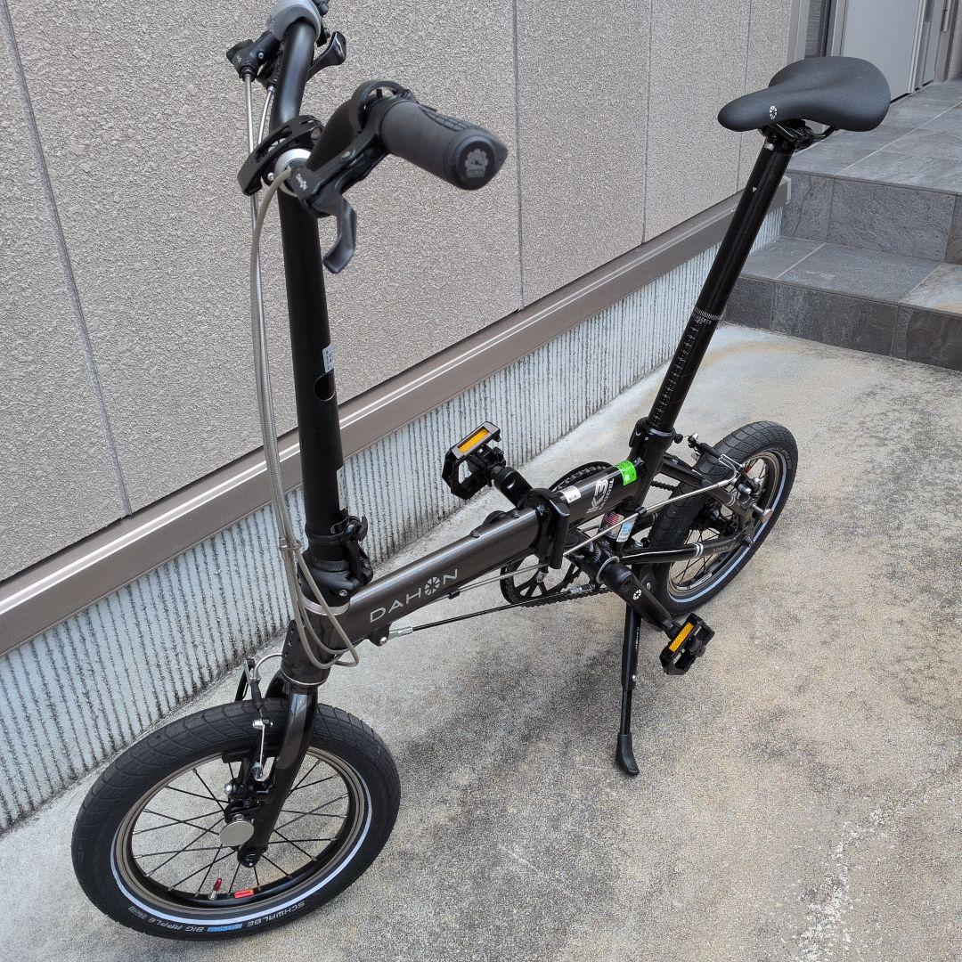 DAHON K3 　BIG APPLEタイヤ 　室内保管