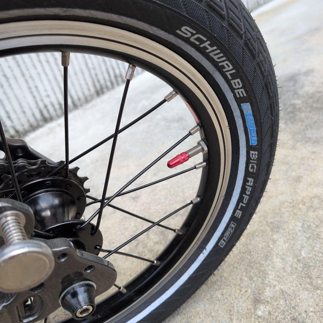 DAHON K3 　BIG APPLEタイヤ 　室内保管