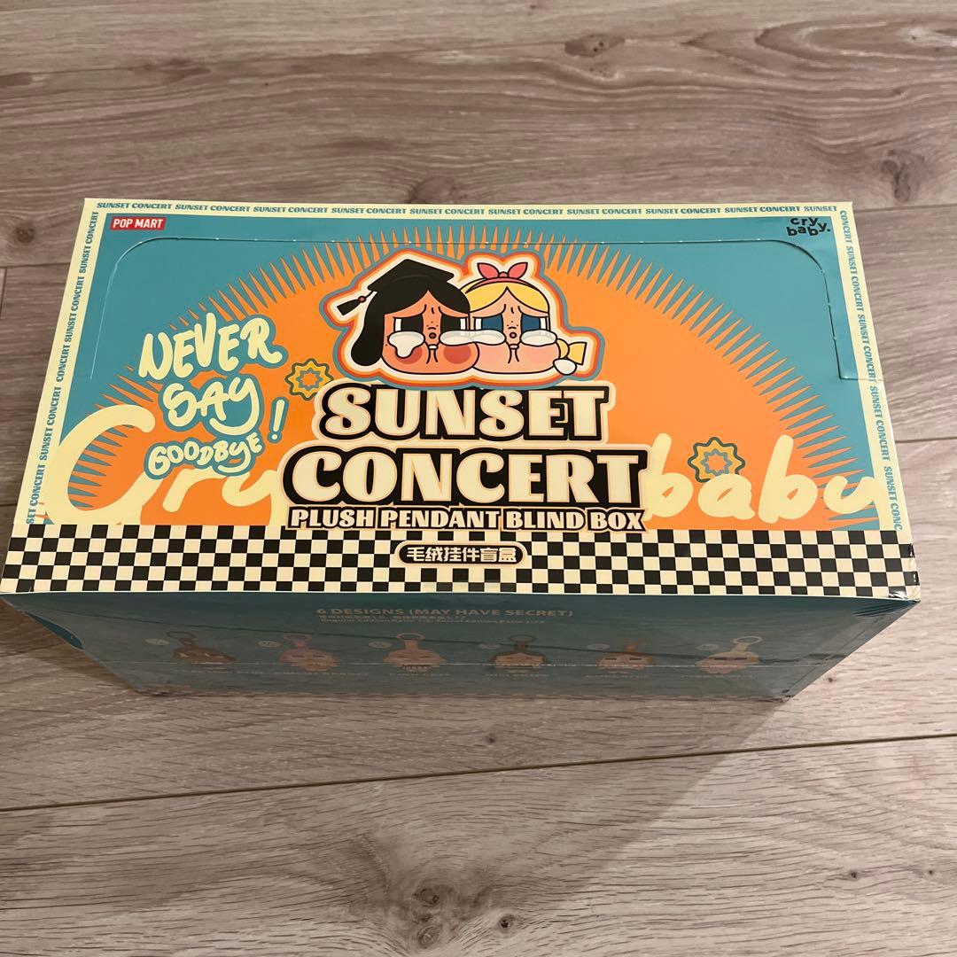 POPMART crybaby SUNSET CONCERT アソートボックス