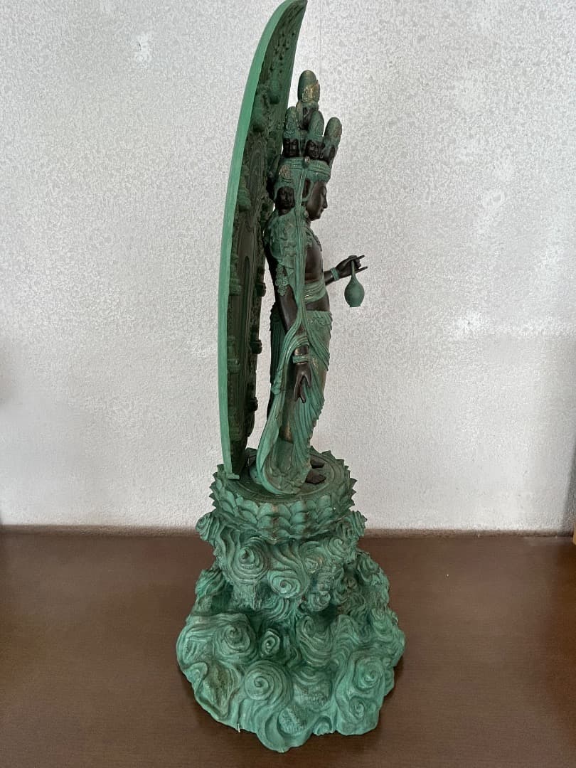 葉森祥作『十一面観音』像