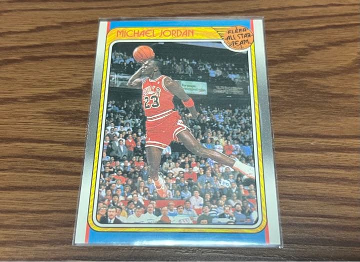 1988-89 Fleer Michael Jordan #120 ジョーダン