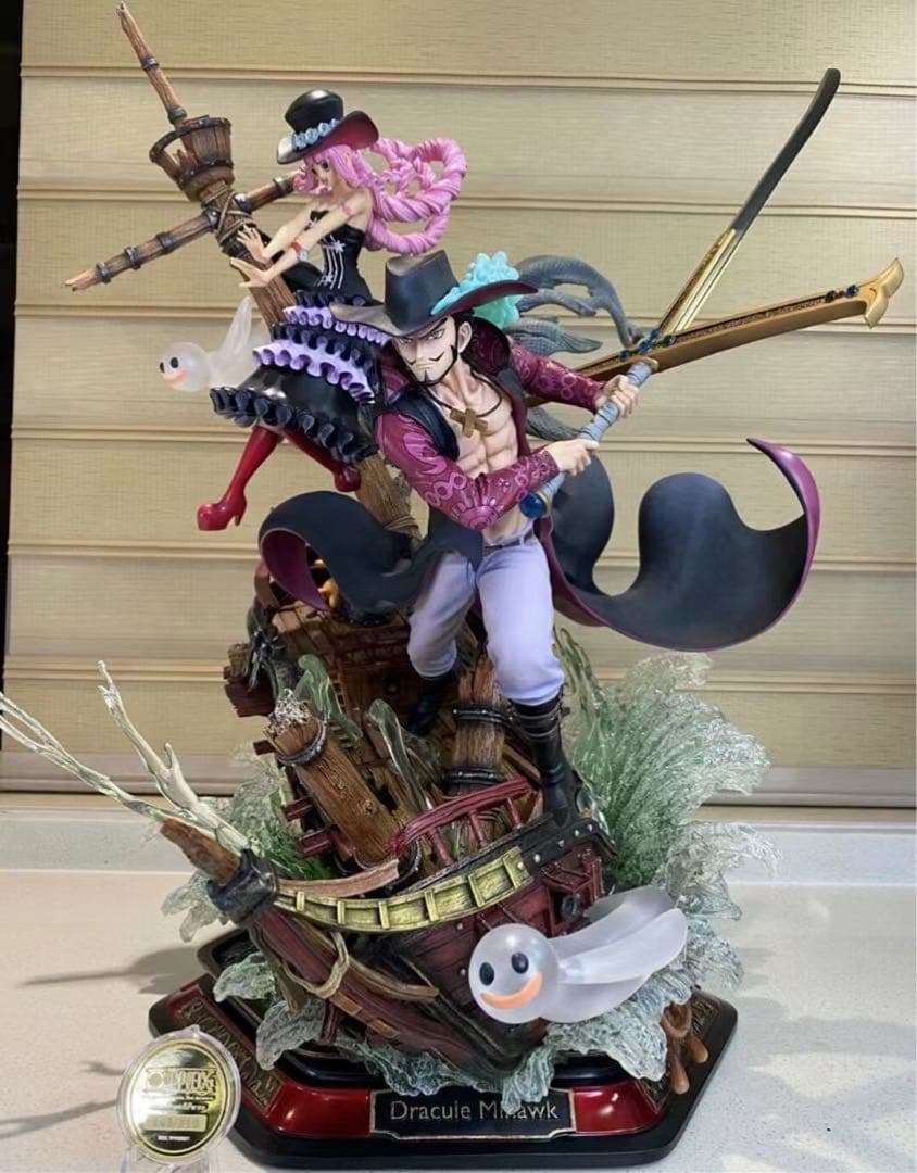 ワンピース ミホーク ペローナ ガレージキット ガレキ スタチュー①