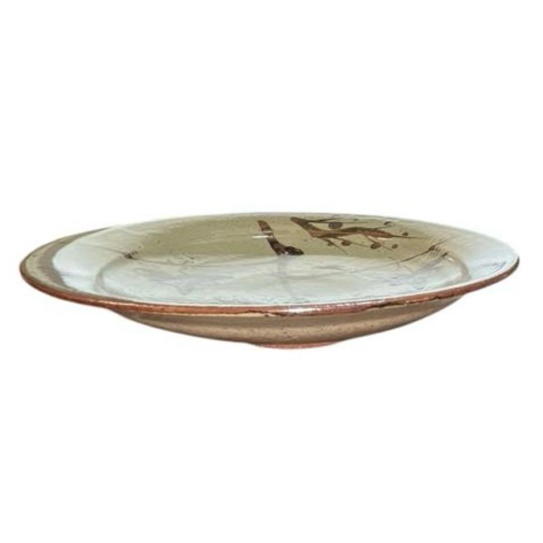 十三代 中里太郎右衛門陶房 絵唐津 皿 22cm 共箱 栞付 唐津焼