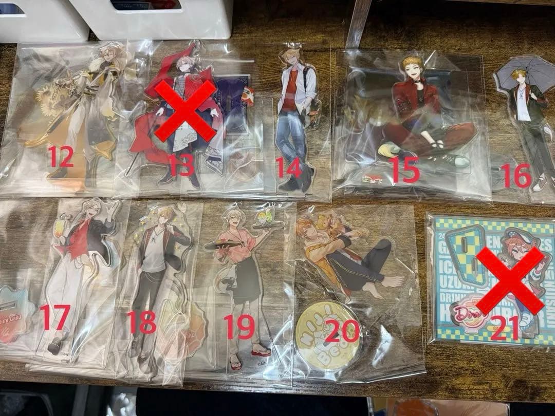 伏見ガク アクリルスタンド 24種