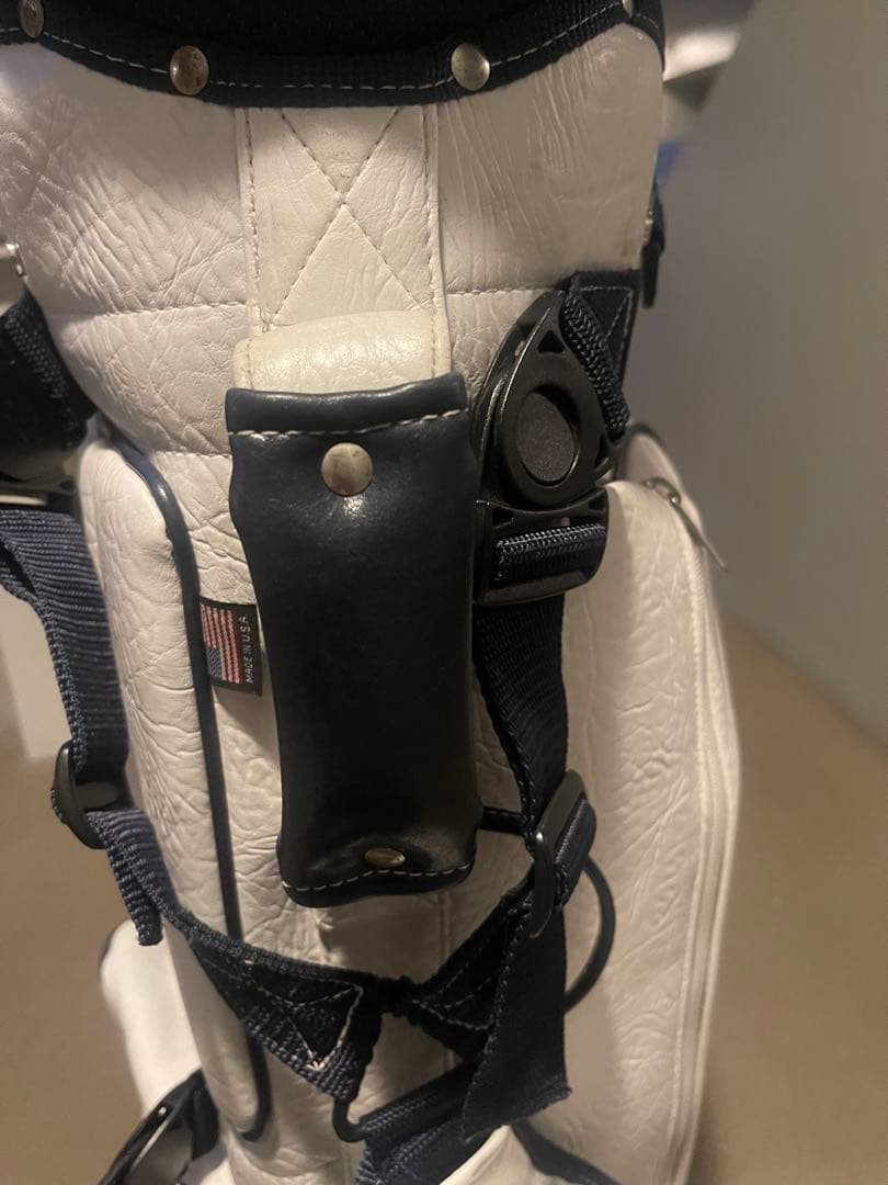 BELDING スタンド付きキャディバッグ ホワイト