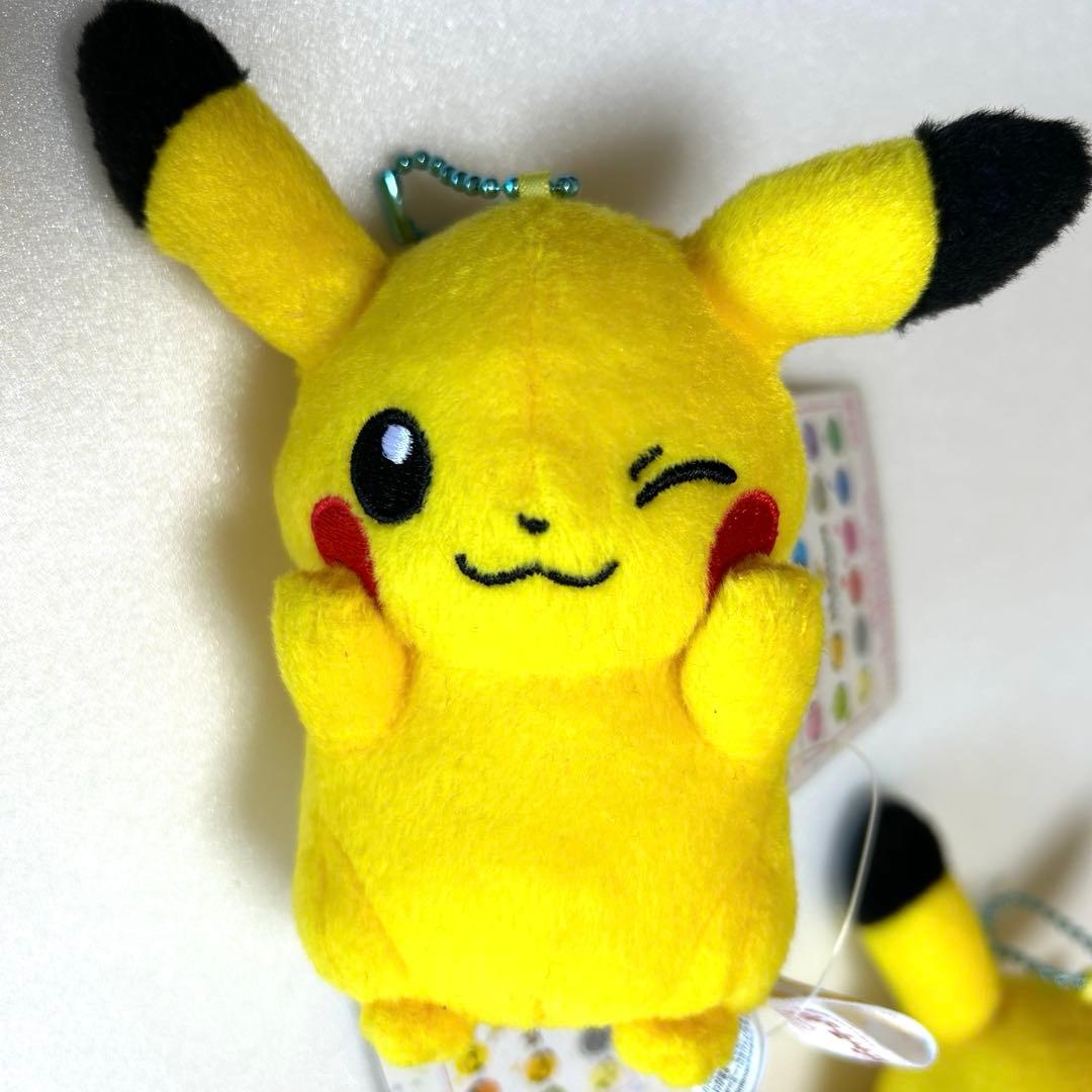 【5個】ピカチュウ ぬいぐるみ キーホルダー ポケモンPokemon チャーム