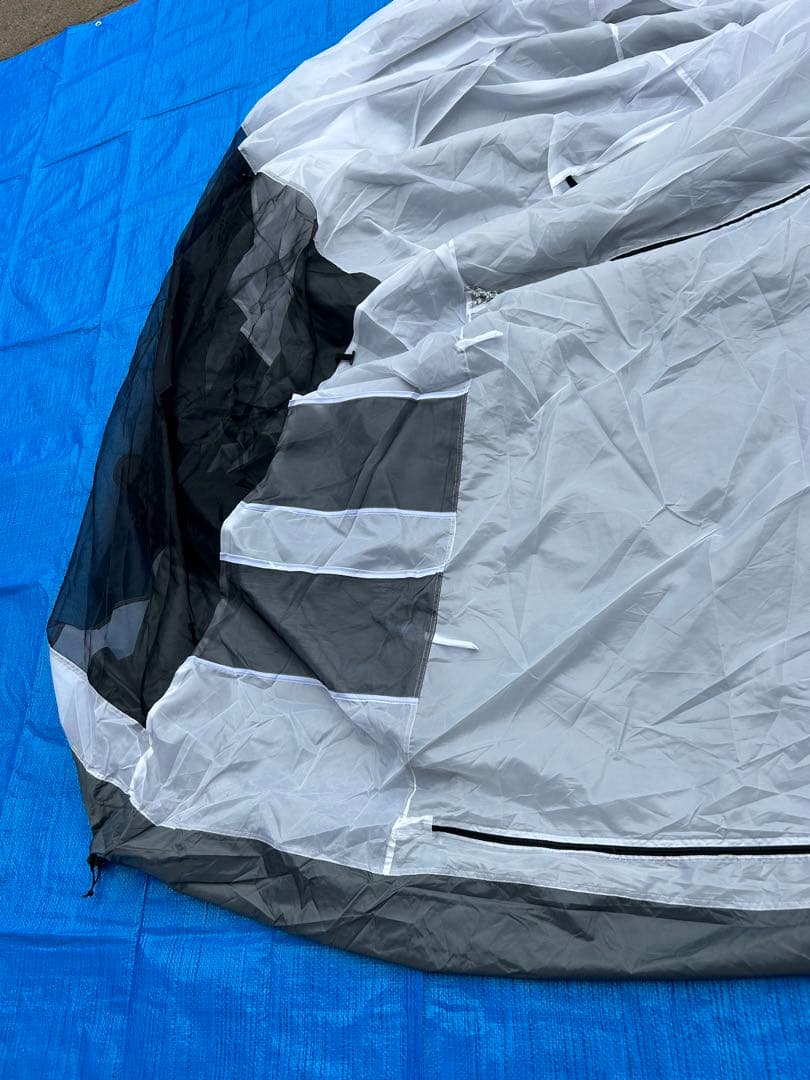 【美品】フィールドア トンネルテント620 ダークブラウン