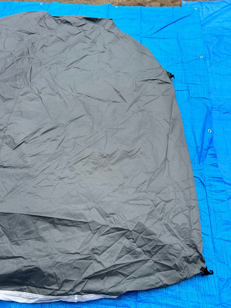 【美品】フィールドア トンネルテント620 ダークブラウン